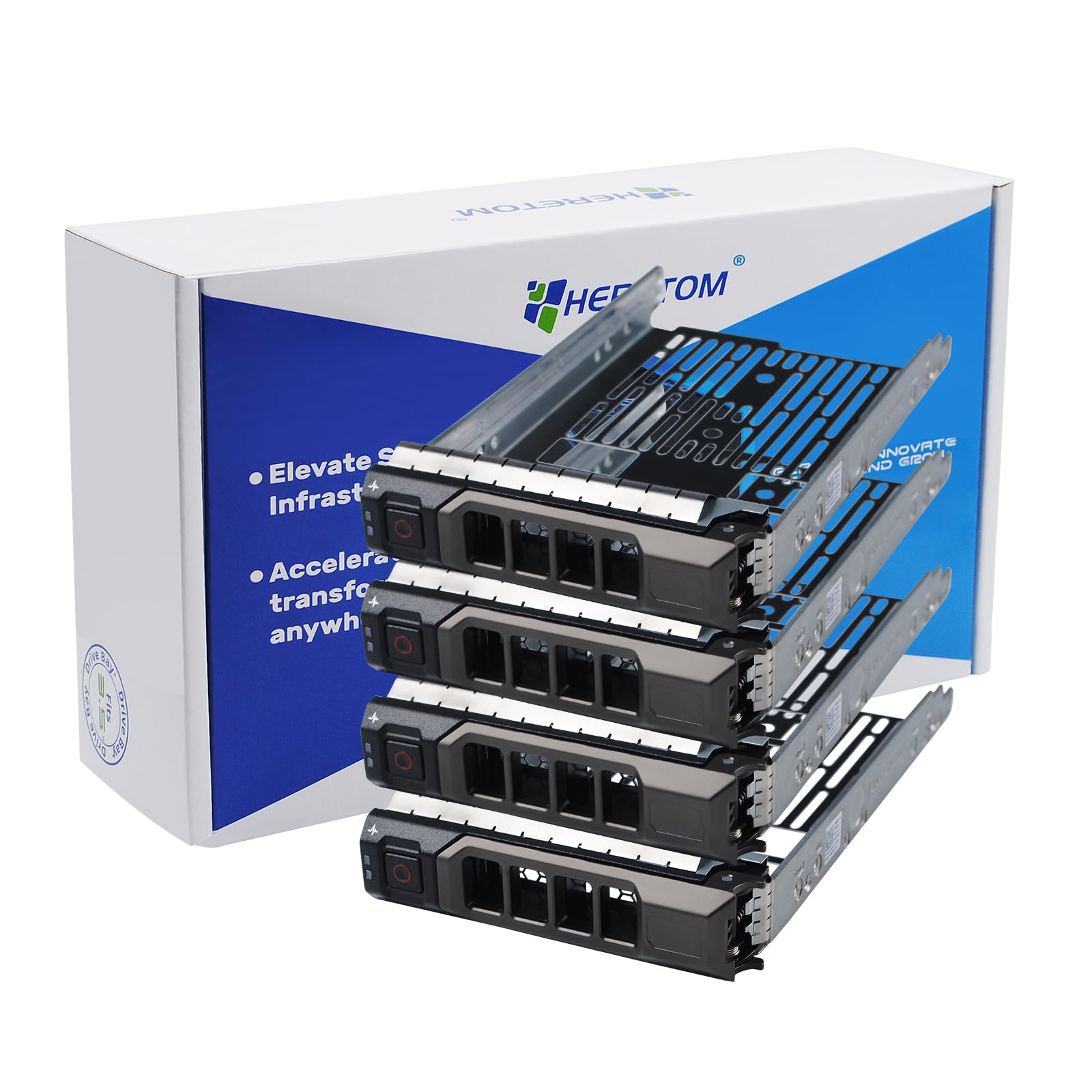 Amazon.com: Pack-4, Hard Drive Tray Caddy for Dell Poweredge